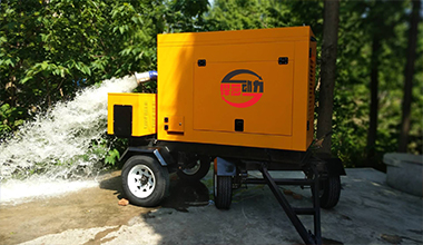 江蘇大豐水務(wù)采購(gòu)悍莎300立方發(fā)電抽水移動(dòng)泵車