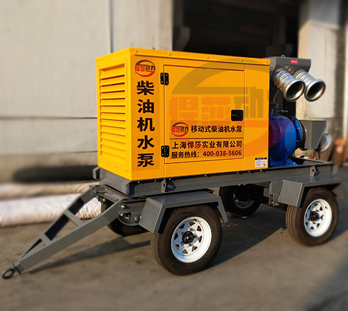 1000m3/h移動(dòng)泵車(chē)