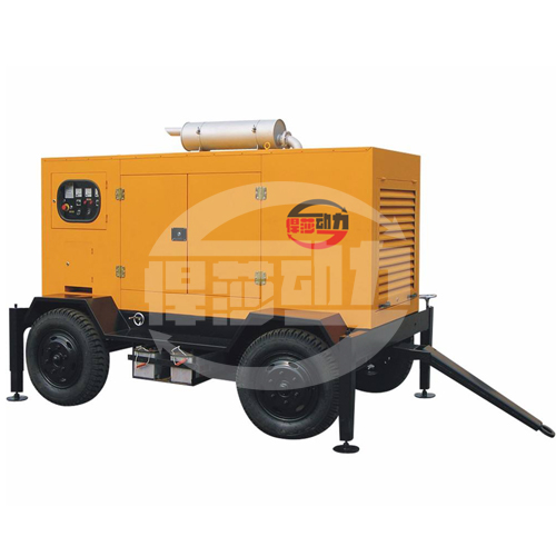 移動(dòng)拖車式柴油發(fā)電機(jī)組
