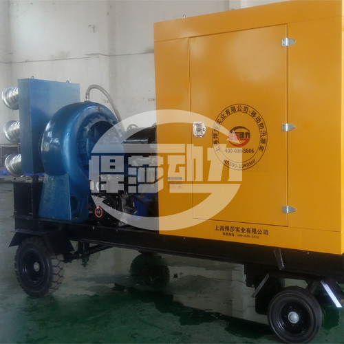 城市防汛移動(dòng)排水泵車(chē)