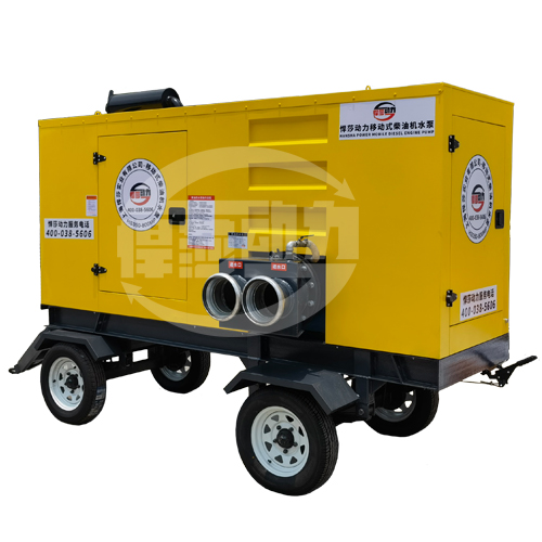 濟(jì)寧市政為安全度汛全力以赴啟用44臺(tái)移動(dòng)泵車